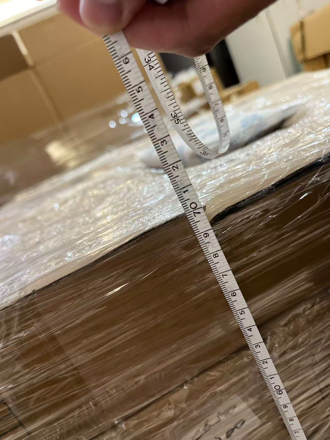 Palletised lot packaging