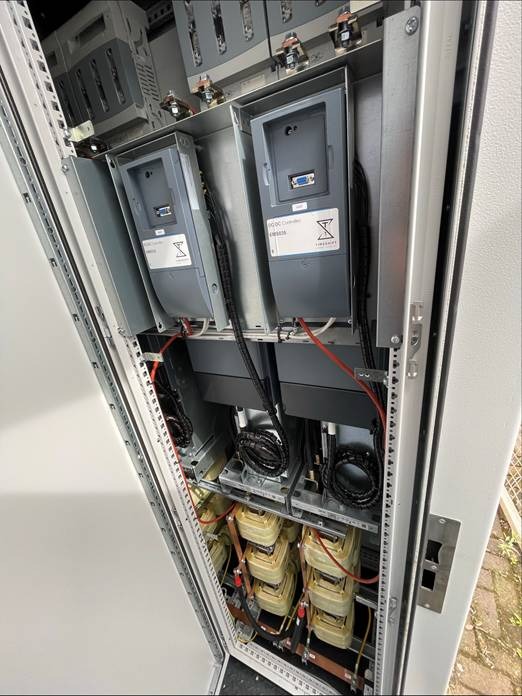 Power electronics cabinet